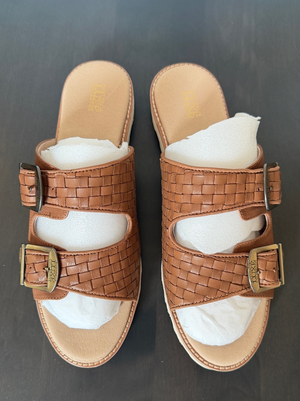 Australian Luxe MENS AYEAYE CHESTNUT Sandal